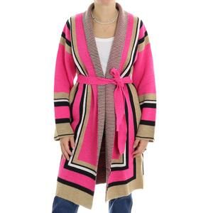CARDIGAN JACQUARD MAMIE FUXIA